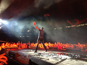Performing at the Florida Country Superfest in Jacksonville. 